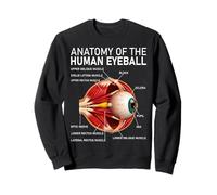 Human Eyeball Anatomy Ophthalmologist Optometry Eye Doctor Felpa