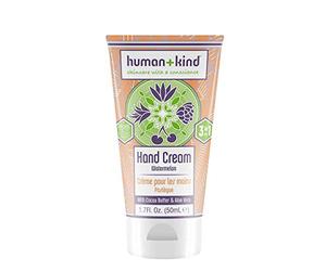 Human+Kind Hand Cream - Pampers And Protects Hands, Elbows And Feet - Keeps Skin Feeling Soft - Non-Greasy Texture - Enriched With Avocado Oil And Shea Butter - Moisturising - Watermelon - 1.7 Oz