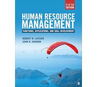 Human Resource Management: Functions, Applications, and Skill Development
