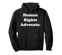 Human Rights Advocate Stand for Equality Felpa con Cappuccio