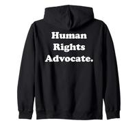 Human Rights Advocate Stand for Equality Felpa con Cappuccio