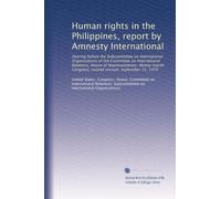 Human rights in the Philippines, report by Amnesty International