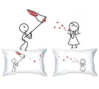 Human Touch, Kiss Catcher - Federe per cuscino romantiche per lui e per lei