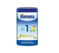 Humana 1 Latte per Neonati Primi Mesi, con Prebiotici, LC-PUFA, in Polvere - 800 gr