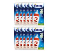 humana 2 latte liquido di proseguimento 12 brick da 470 ml