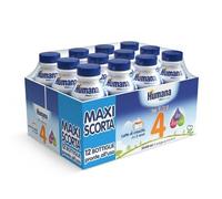 Humana 4 Latte Crescita Liquido Offerta 12 Brick 470ml