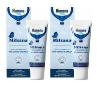 Humana Baby Milsana® Pasta protettiva con Ossido di Zinco 2x50 ml Past