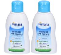Humana BabyCare Shampoo Anti-lacrime 2x200 ml Shampoo
