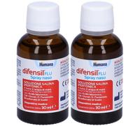 Humana difensilFLU Spray naso 2x30 ml Spray nasale