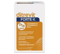 Humana Ditrevit Forte K Integratore Alimentare con Vitamina D 15ml