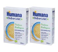 Humana Giocherina Biologica Pastina Set da 2 2x320 g Pappa