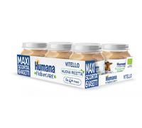 Humana HUMANA OMOGENEIZZATO VITELLO BIO 6 VASETTI DA 80 G