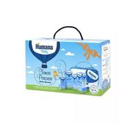 Humana HUMANA TENERI PENSIERI BABY BAG 1 OLIO NUTRIENTE + 1 SHAMPOO ANTILACRIME + 1 SALVIETTINE 60 PEZZI + 1 POLVERE ASPERSORIA + 1 CREMA VISO + 1 LATTE DETERGENTE