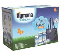 HUMANA ITALIA SpA TENERI PENSIERI BABY BAG BABY CARE PASTA PROTETTIVA 100ML + DETERGENTE CORPO E CAPELLI 300ML + SALVIETTINE DELICATE 72 PEZZI + SAPONE ULTRADELICATO 300ML + POLVERE ASPERSORIA 150G