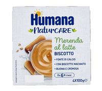 Humana Naturcare Merenda Latte Biscotto G100x4, 400g