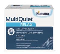 Humana Multiquiet Relax - Integratore 24 Bustine per il Benessere