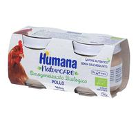 Humana Omogeneizzato Pollo Biologico 2 Pezzi 80 G