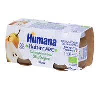 Humana Omogeneizzato Biologico Pera 2x100 g Pappa