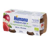Humana Omogeneizzato Mela Prugna Bio 200 g Pappa