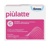 Humana Linea Gravidanza e Allattamento Più Latte Integratore Alimentare 14 Buste