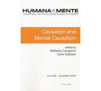 HumanaMente (2015). Vol. 29: Causation and mental causation