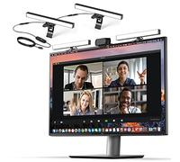 HumanCentric Illuminazione per videoconferenze - Luce per webcam per streaming, monitor LED e luce per laptop per videoconferenze, illuminazione zoom per computer, 2 unità