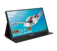 HumanCentric - Monitor portatile da 15,6 pollici USB-C e HDMI Display per laptop, telefoni e console di gioco, schermo Full HD 1920 x 1080 con Smart Cover magnetica