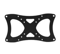 HumanCentric Piastra VESA 200x100mm, Conversione 75x75 & 100x100mm | Kit di Conversione per Modelli 75x75 & 100x100mm a 200x100mm, Hardware Incluso