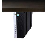 HumanCentric SFF Supporto PC Sotto Scrivania & Parete, Regolabile | Per Tower Desktop Fattore Ridotto, Staffa Parete UPS, Supporto Regolabile con Cinghie