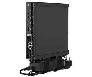 HumanCentric supporto compatibile con Dell OptiPlex Micro Form Factor, VESA sotto scrivania e montaggio a parete compatibile con MFF 3040, 3046, 3050, 3060, 3070, 3080, 5050, 5060, 5070 e altri