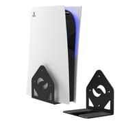 HumanCentric Supporto da parete compatibile con PS5 Original e Slim Editions, staffa in metallo per Playstation 5 Montaggio a parete, Nascondi console PS5 o montaggio a parete, Monta disco e versioni