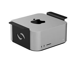 HumanCentric Supporto da scrivania compatibile con Mac Studio Mount, Proteggi o nascondi il tuo Mac Studio sotto la scrivania con un supporto, supporto da scrivania per Apple Studio Mount