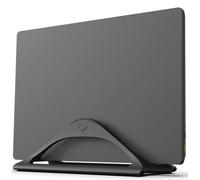 HumanCentric Supporto verticale per laptop per scrivania (nero) | Supporto regolabile per dock Apple MacBook, MacBook Pro e altri laptop per organizzare lavoro e casa ufficio