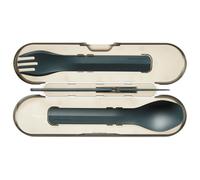 humangear - Besteck GoBites Trio - Set posate beige