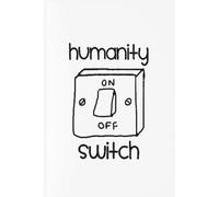 Humanity Switch Journal: Vampire Diaries Diary Notebook for Students School Stuff College Book (55 sheets) 110 pages