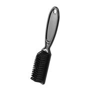 Humanitypd Fade Brush Pettine Forbici Spazzola di Pulizia Barbiere Negozio Pelle Dissolvenza Vintage Olio Forma Intaglio Spazzola di Pulizia