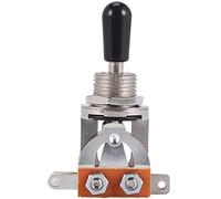 Humanitypd Interruttore a levetta per chitarra elettrica, a 3 vie, colore nero (ritmo acuto)