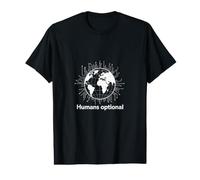 Humans Optional Intelligenza Artificiale Circuito Maglietta con Stampa Grafica Economica