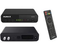 Humax Digital HD Fox - Ricevitore satellitare digitale HD 1080P, ricevitore satellitare digitale HDTV con alimentatore di rete da 12 V, Astra preinstallato, HDMI, SCART, DVB-S/S2 PVR Ready
