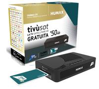 Humax Ricevitore Satellitare HD con codifica S2 HD 3601S2 scheda Tivùsat