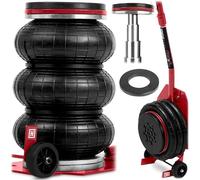 Humberg Pupazzo di neve pneumatico, sollevamento rapido e sicuro, per SUV e furgoni, sollevamento 3,5 t, altezza 150-400 mm