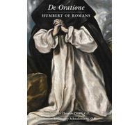 Humbert Of Romans De Oratione (Copertina rigida)
