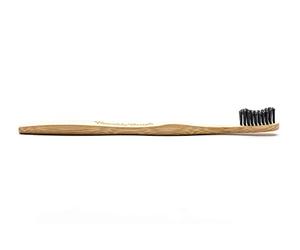 Humble Brush Spazzolino da denti in bambù per adulti morbido nero 4 pezzi