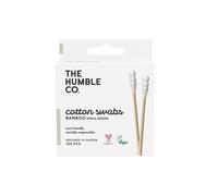 Humble Co The Hunble Co - Tamponi di cotone naturali a spirale, 100 pezzi, 350 g, colore: Bianco