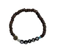 Humble Hilo Relate braccialetti per donne o uomini fatti a mano in Sud Africa, tutti i profitti supportano varie cause, Medium, Plastica, Nessuna pietra preziosa