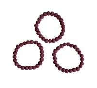 Humble Hilo Sari Jewelry - Braccialetto da donna con perline in tessuto, One Size, Cotone Legno, Nessuna pietra preziosa