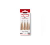 Humble Interdental Brush Spazzole interdentali in bambù - Dimensioni 2-0,50 mm - rosso - confezione da 4 (4 x 6 pezzi)