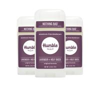 Humble marchi Deodoranti senza alluminio formula originale. Controllo degli odori di lunga durata con bicarbonato di sodio e oli essenziali lavanda e