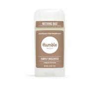 Humble tutto deodorante naturale, alluminio e parabeni, Cruelty Free uomini e donne deodorante unscented 1-Pack
