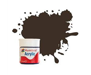 Humbrol 12ml Vernice acrilica No. 10 Gloss (Service Brown)